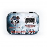 Demon Killer Stapled Staggered Fused Clapton 0.3ohm-10pz